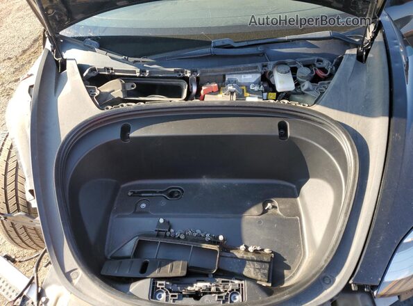 5YJ3E1EB4LF666363 2020 TESLA MODEL Black Rear interior view
