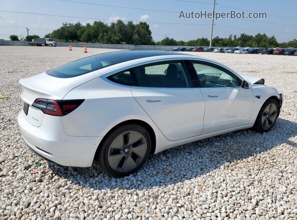 5YJ3E1EB4LF744429 2020 TESLA MODEL White უკანა მარჯვენა