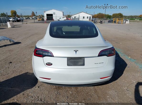 5YJ3E1EB4LF803253 2020 TESLA MODEL 3 White 
