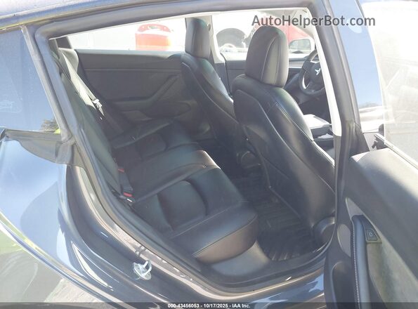 5YJ3E1EB4MF050874 2021 TESLA MODEL 3 Gray Vista de la etiqueta del VIN