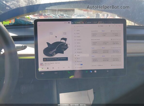 5YJ3E1EB4MF050874 2021 TESLA MODEL 3 Gray 