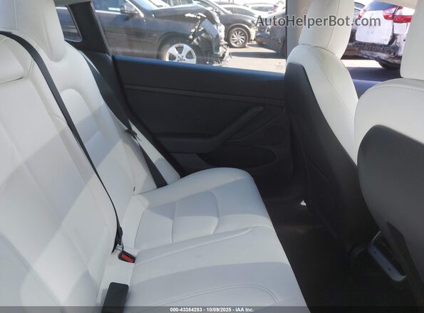 5YJ3E1EB4NF137966 2022 TESLA MODEL 3 Black Widok naklejki z numerem VIN