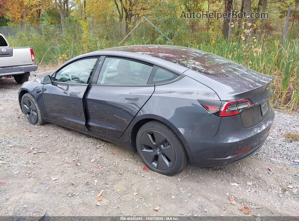 5YJ3E1EB4NF260019 2022 TESLA MODEL 3 Gray Tył lewy