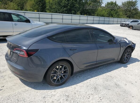 5YJ3E1EB4NF261638 2022 TESLA MODEL Серый Задняя правая четверть