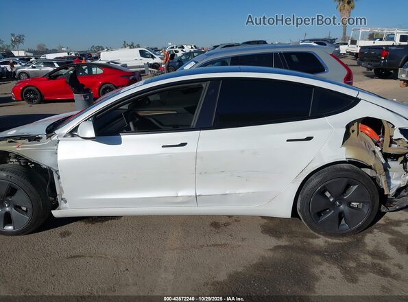 5YJ3E1EB4NF341442 2022 TESLA MODEL 3 White 