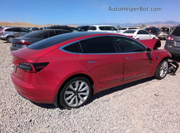 5YJ3E1EB5LF651029 2020 TESLA MODEL Red Trasero derecho