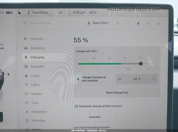 5YJ3E1EB5RF795124 2024 TESLA MODEL 3 Серый 