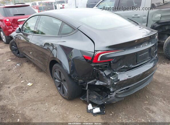 5YJ3E1EB5RF795124 2024 TESLA MODEL 3 Серый Задняя левая четверть
