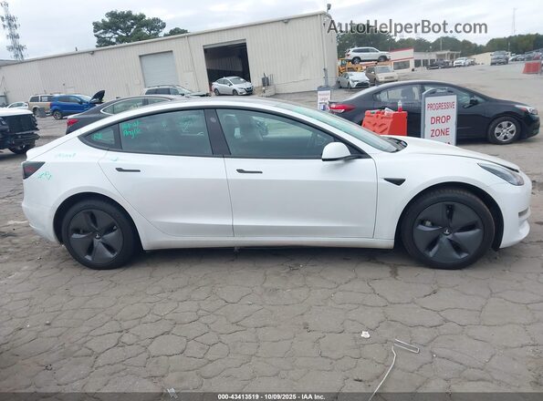 5YJ3E1EB6LF790599 2020 TESLA MODEL 3 White Instrument cluster view