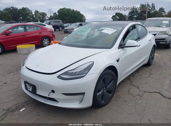 5YJ3E1EB6LF790599 2020 TESLA MODEL 3 White Front left