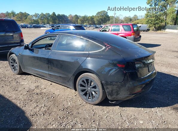 5YJ3E1EB6MF974958 2021 TESLA MODEL 3 Black Rear left