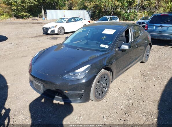 5YJ3E1EB6MF974958 2021 TESLA MODEL 3 Black Front left
