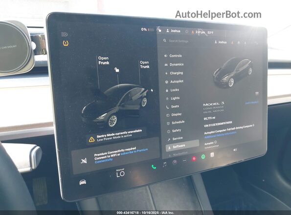5YJ3E1EB6MF974958 2021 TESLA MODEL 3 Black 