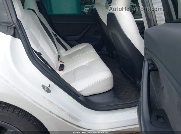 5YJ3E1EB6PF462766 2023 TESLA MODEL 3 White Вид наклейки з VIN-кодом