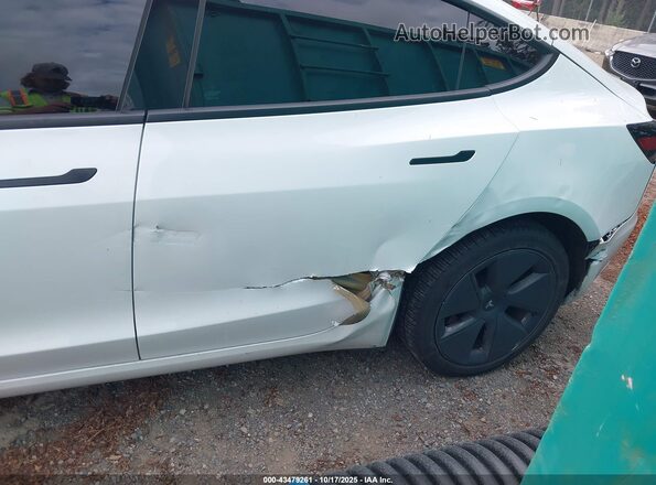 5YJ3E1EB6PF462766 2023 TESLA MODEL 3 White Вид спереду