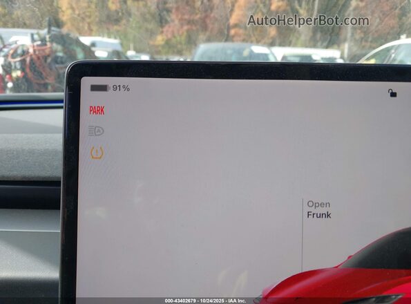 5YJ3E1EB6SF897442 2025 TESLA MODEL 3 Red 
