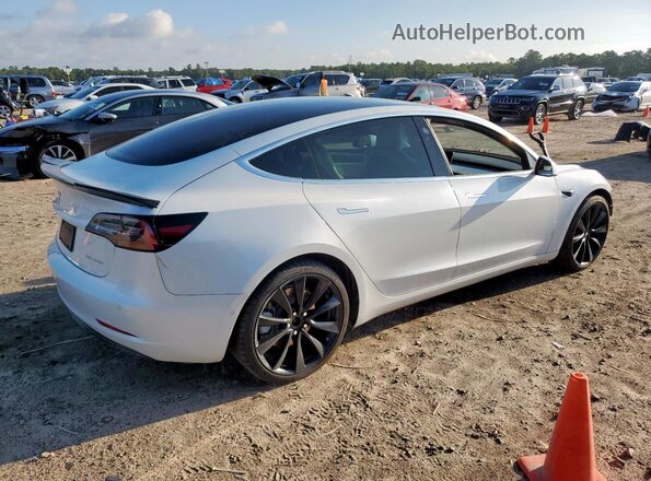 5YJ3E1EB7LF712669 2020 TESLA MODEL White Задня права чверть