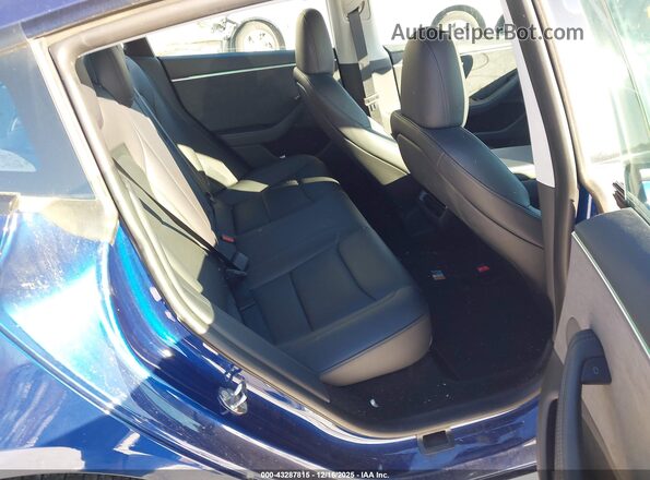 5YJ3E1EB7RF737029 2024 TESLA MODEL 3 Синий Вид наклейки с VIN-кодом