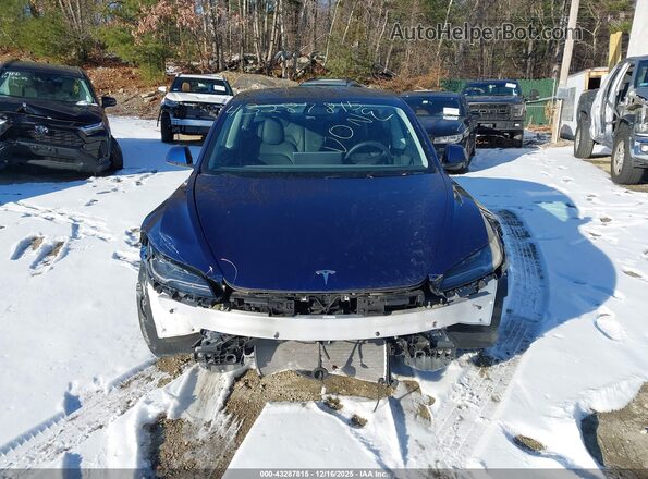 5YJ3E1EB7RF737029 2024 TESLA MODEL 3 Синий Вид щитка приборов