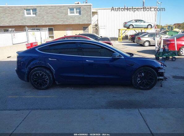 5YJ3E1EB8LF803062 2020 TESLA MODEL 3 Blue Սալոնի 360 աստիճան տեսք