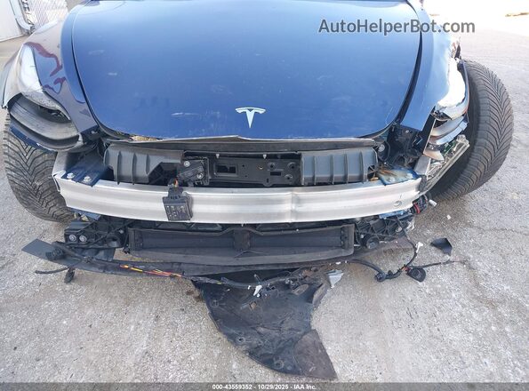 5YJ3E1EB8LF803062 2020 TESLA MODEL 3 Blue Դիմացի տեսք