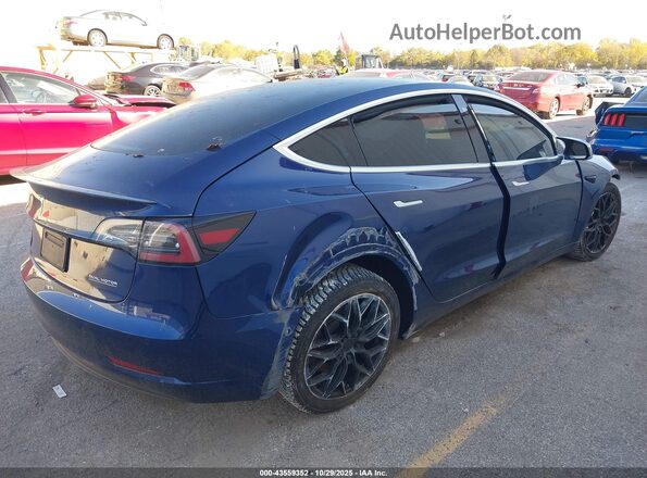 5YJ3E1EB8LF803062 2020 TESLA MODEL 3 Blue Հետևի աջ