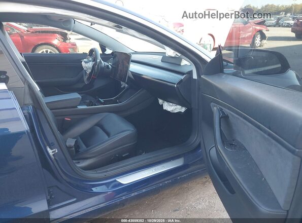 5YJ3E1EB8LF803062 2020 TESLA MODEL 3 Blue Սալոնի դիմացի տեսք