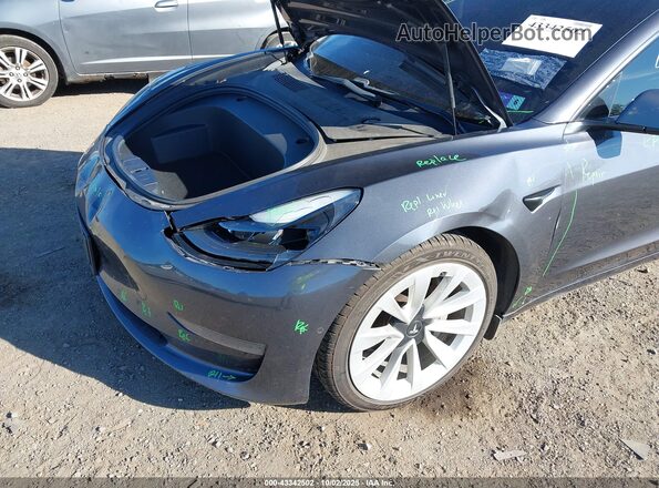 5YJ3E1EB8MF980258 2021 TESLA MODEL 3 Gray 