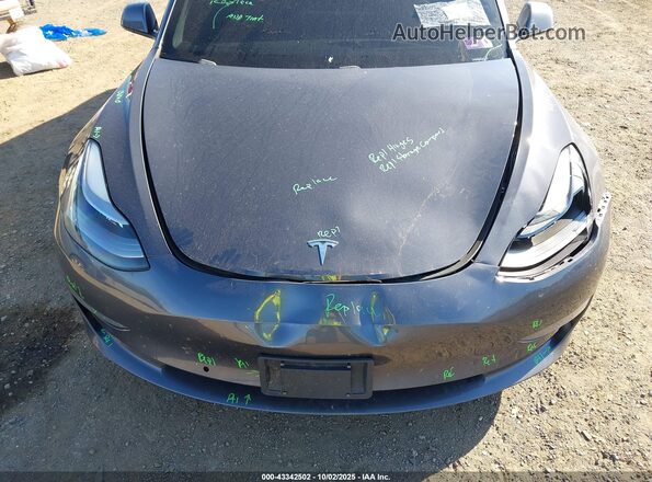 5YJ3E1EB8MF980258 2021 TESLA MODEL 3 Gray 