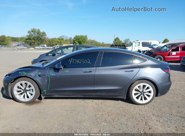 5YJ3E1EB8MF980258 2021 TESLA MODEL 3 Gray 