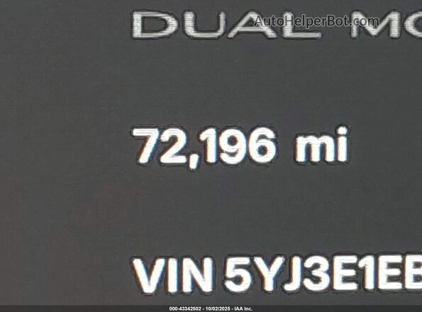 5YJ3E1EB8MF980258 2021 TESLA MODEL 3 Gray 