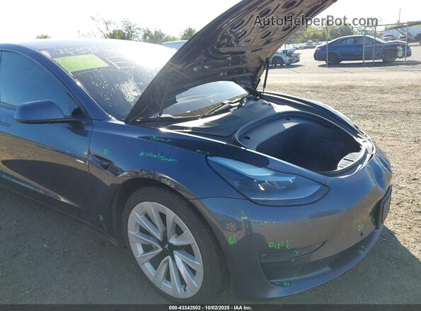 5YJ3E1EB8MF980258 2021 TESLA MODEL 3 Gray 