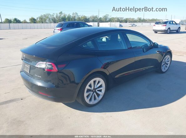 5YJ3E1EB8NF243448 2022 TESLA MODEL 3 Black 
