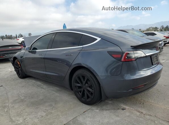 5YJ3E1EB9LF635240 2020 TESLA MODEL Gray Rear left
