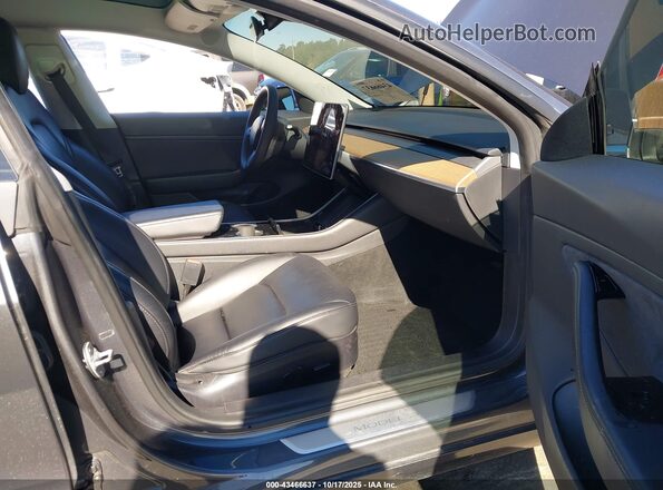 5YJ3E1EBXLF645985 2020 TESLA MODEL 3 Gray Vista interior delantera
