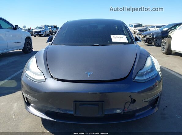 5YJ3E1EBXLF645985 2020 TESLA MODEL 3 Gray Vista del salpicadero