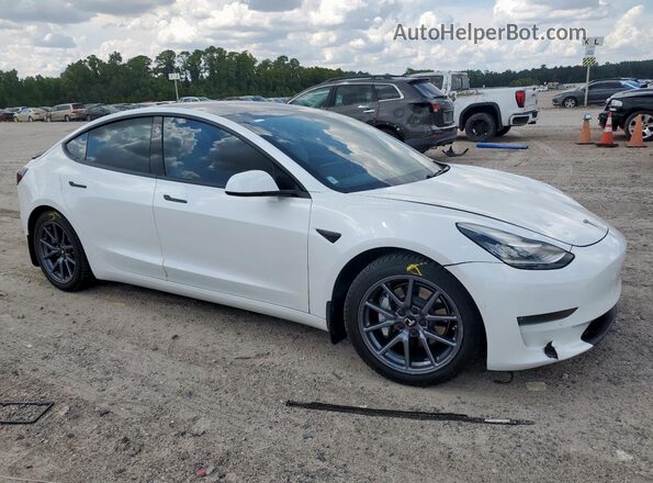 5YJ3E1EBXLF665508 2020 TESLA MODEL White Առջևի աջ