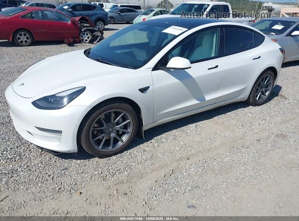 5YJ3E1EBXMF975837 2021 TESLA MODEL 3 White 