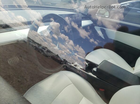 5YJ3E1EC1LF736362 2020 TESLA MODEL Gray Widok zestawu wskaźników