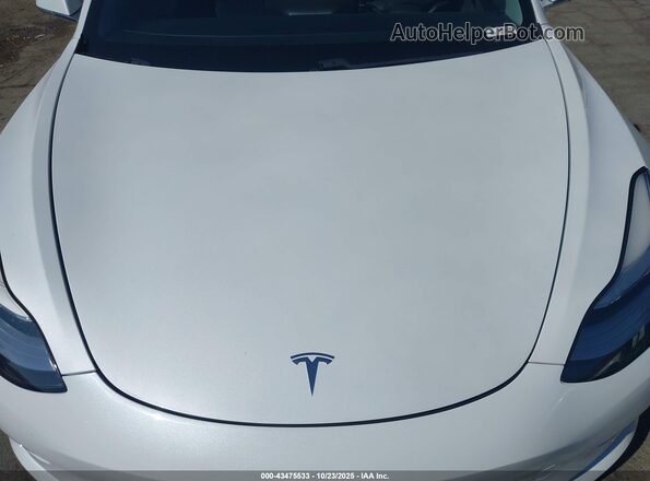 5YJ3E1EC2LF722468 2020 TESLA MODEL 3 White Vista trasera