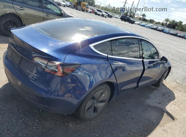 5YJ3E1EC7LF602004 2020 TESLA MODEL Blue უკანა მარჯვენა