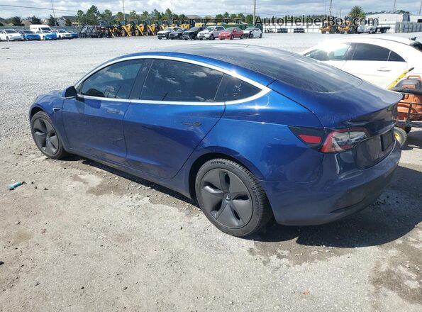 5YJ3E1EC7LF602004 2020 TESLA MODEL Blue უკანა მარცხენა