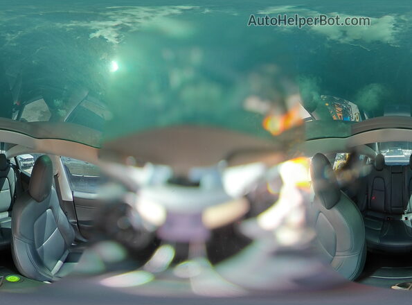 5YJ3E1EC7LF602004 2020 TESLA MODEL Blue VIN კოდის სტიკერის ხედი