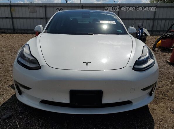 5YJ3E1ECXLF601963 2020 TESLA MODEL Белый Вид спереди