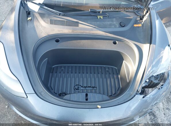 5YJ3E1ECXNF105094 2022 TESLA MODEL 3 Gray Rear view