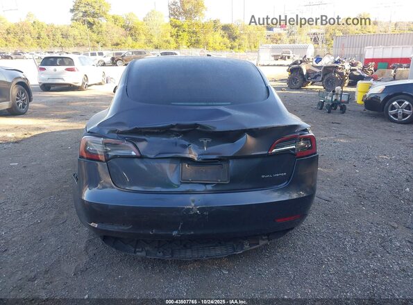 5YJ3E1ECXNF105094 2022 TESLA MODEL 3 Gray 
