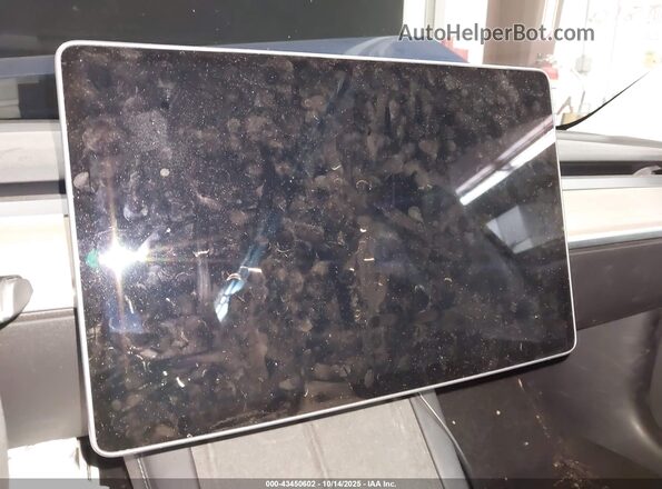 5YJ3E1ECXNF127810 2022 TESLA MODEL 3 Blue Вид задніх сидінь