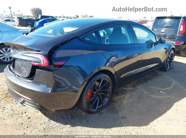 5YJ3E1ET1RF863380 2024 TESLA MODEL 3 Gray Հետևի աջ