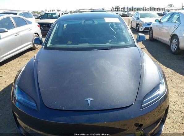 5YJ3E1ET1RF863380 2024 TESLA MODEL 3 Gray Սարքավորումների վահանակի տեսք