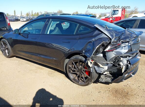 5YJ3E1ET1RF863380 2024 TESLA MODEL 3 Gray Հետևի ձախ